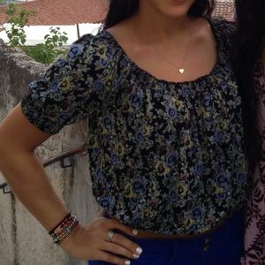 Free People floral top